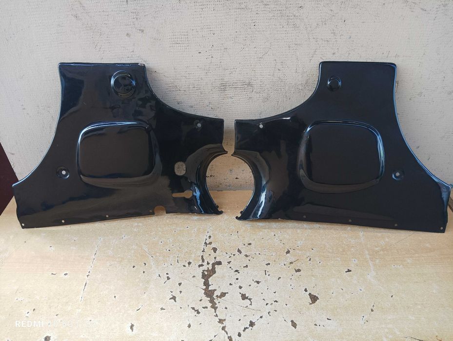 SHL M11 - osłony gaźnika - blachy - po renowacji - (15.3)