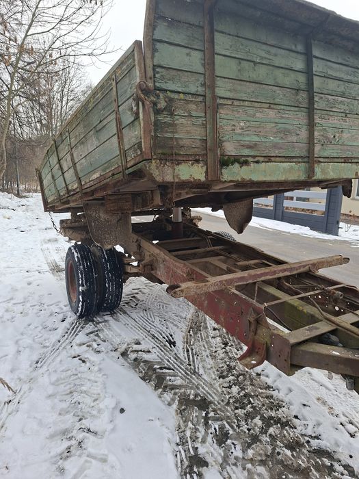 Przyczepa Jednosiowa 3 strony kiper