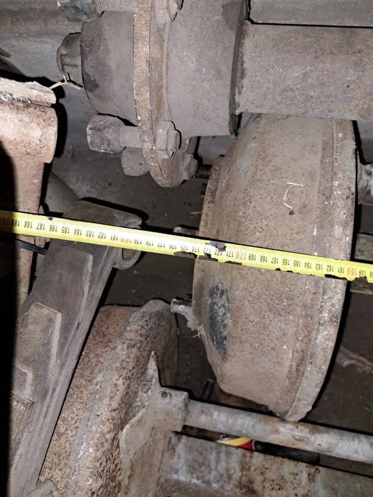 Oś do przyczepy  d44 d45 d35 d34 d43