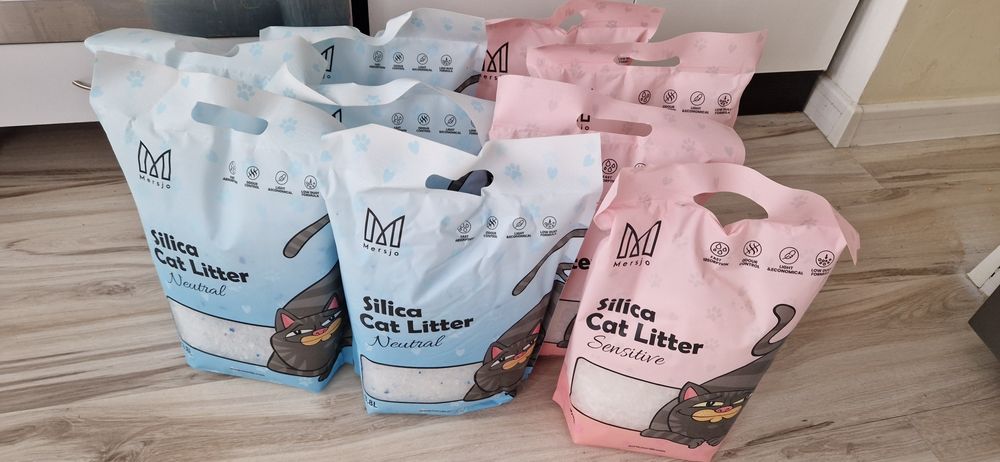 Żwirek silikonowy 9szt