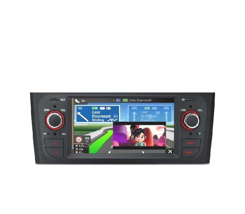 AUTO RÁDIO GPS ANDROID 13 PARA FIAT GRANDE PUNTO LINEA