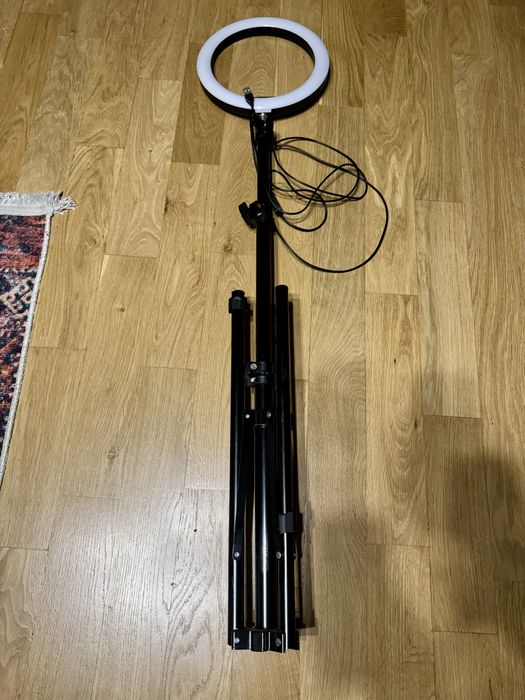Lampa Pierścieniowa LED Ring 33cm + Statyw 210cm