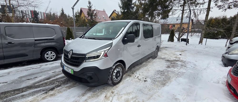 Renault TRAFIC 2L LONG BRYGADA KLIMATYZACJA FUL LED  Sprowadzony Zareestrowany Gotowy do Pracy Pełna faktura VAT MARŻA