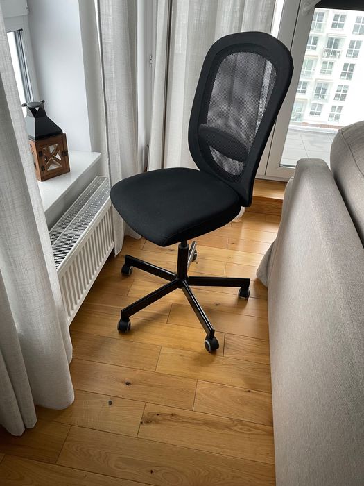 Krzesło biurowe, czarne