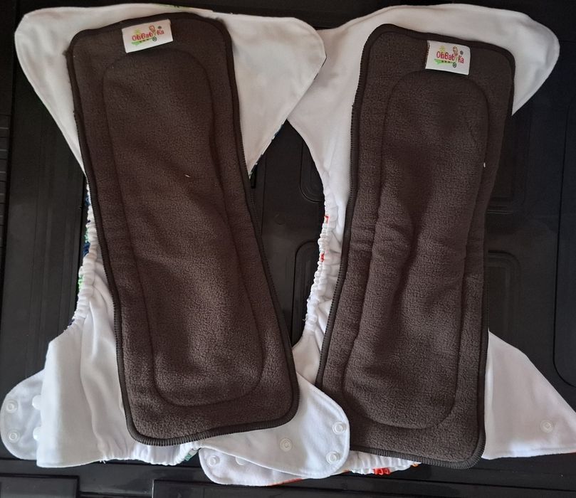 Fraldas lavaveis novas nunca usado