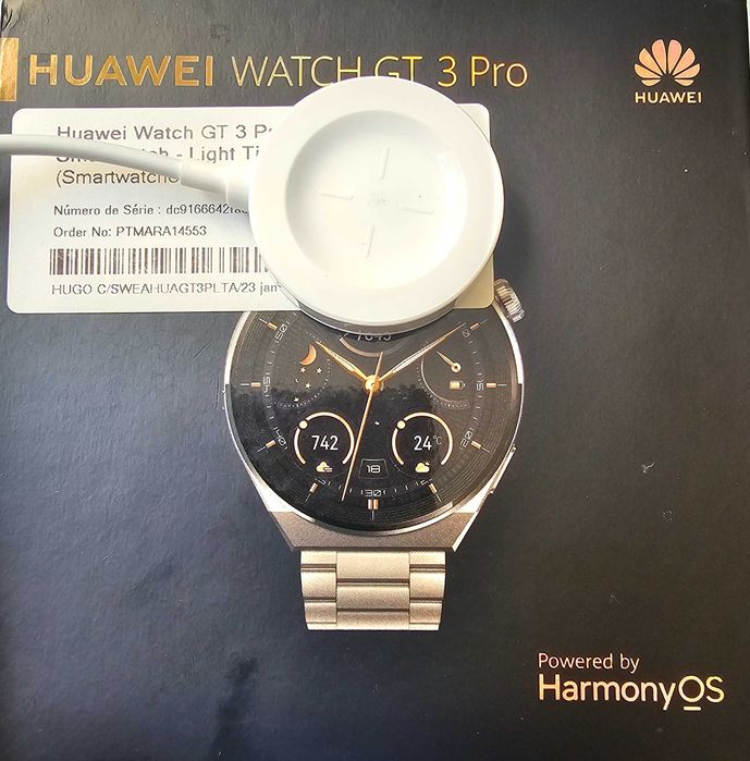 Huawei Watch gt3 pro (Titanio edition)