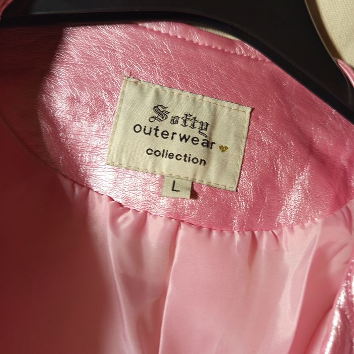 Nowa ramoneska kurtka różowa z ćwiekami Softy Outwear collection