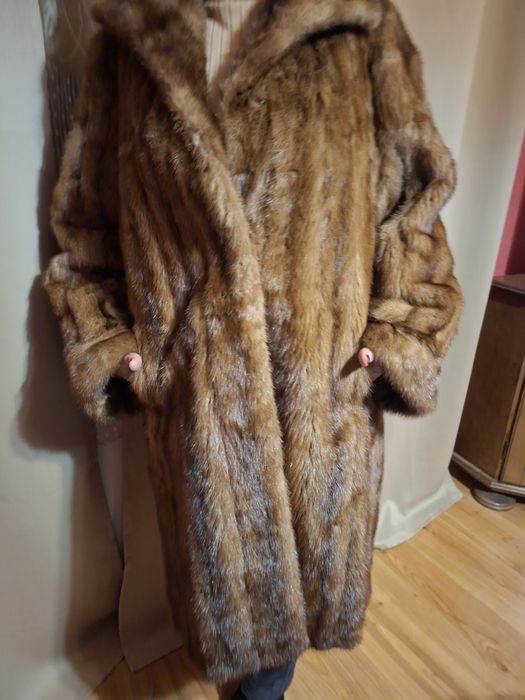 Futro Naturalne Norki Nowe Piękne