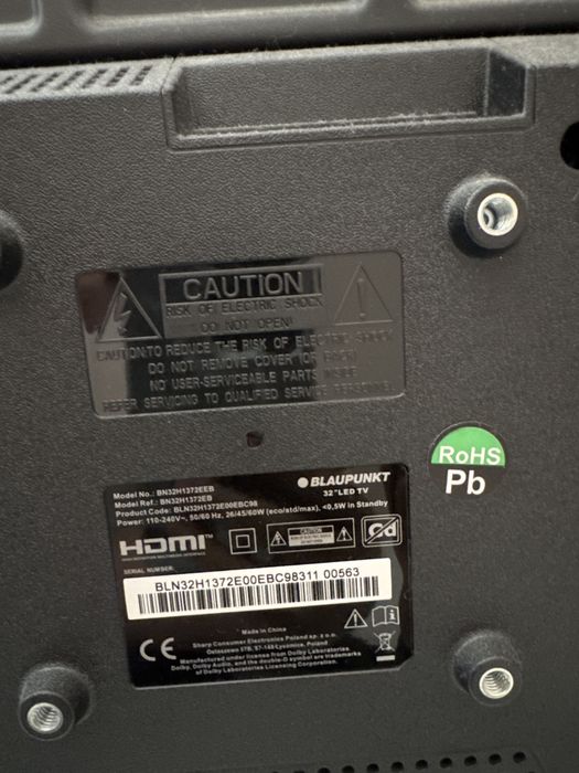 TV Blaupunkt 32’’ + Xiaomi Box TV