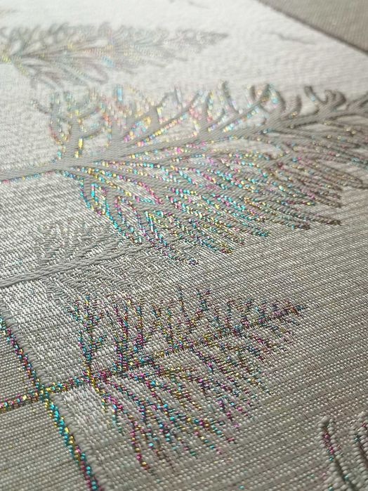Obrus Świąteczny 120x170 cm z metaliczną nicią