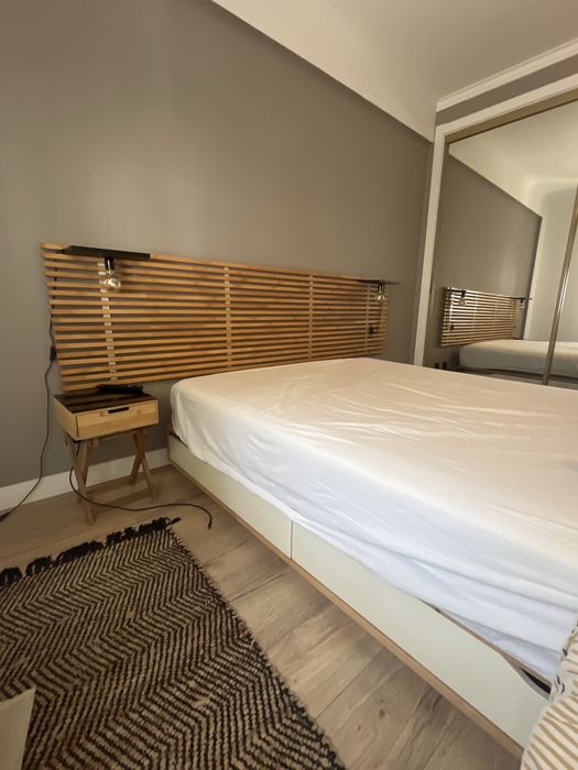 Cama + cabeceira (160x200)