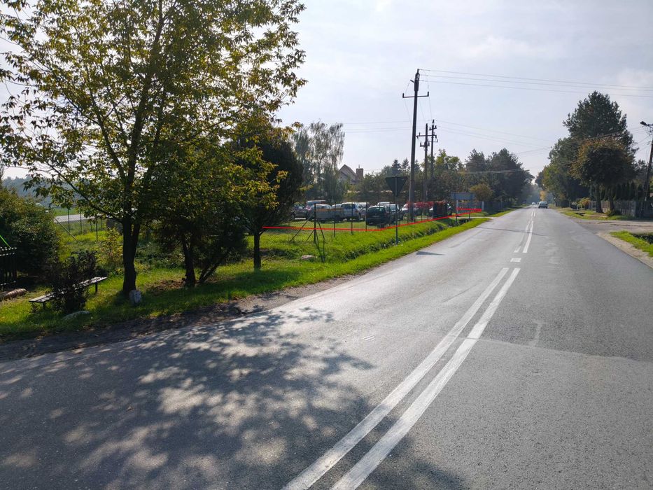 Wydzierżawię teren/plac pod działalność przy drodze wojewódzkiej 482 pod Sieradzem, znakomita ekspozycja w rozwidleniu dróg , przeznaczenie pod usługi - Widok 4