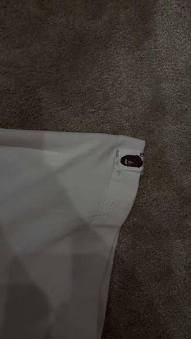 Tshirt bape x burberry