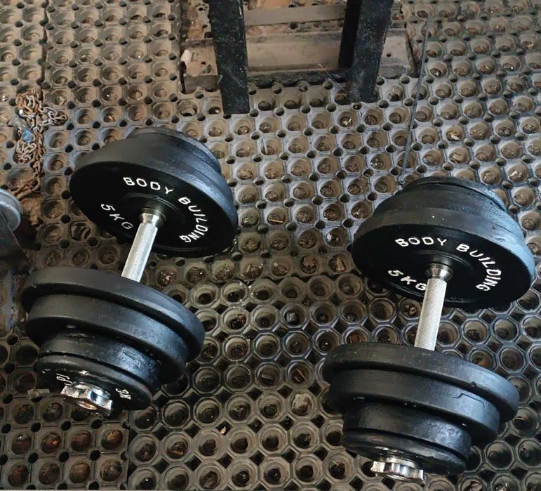 HANTLE żeliwne 2x30kg