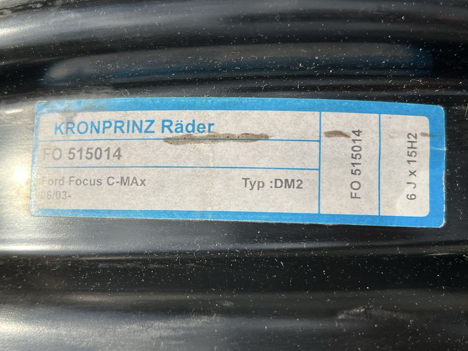 FORD r15 5x108 C-Max Focus 2003-2013 Tourneo Transit Connect 2002-2013