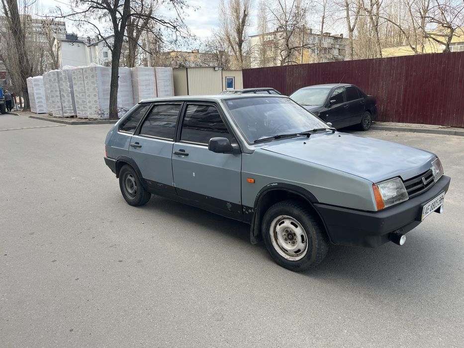 Ваз 2109 на полном боевом ходу