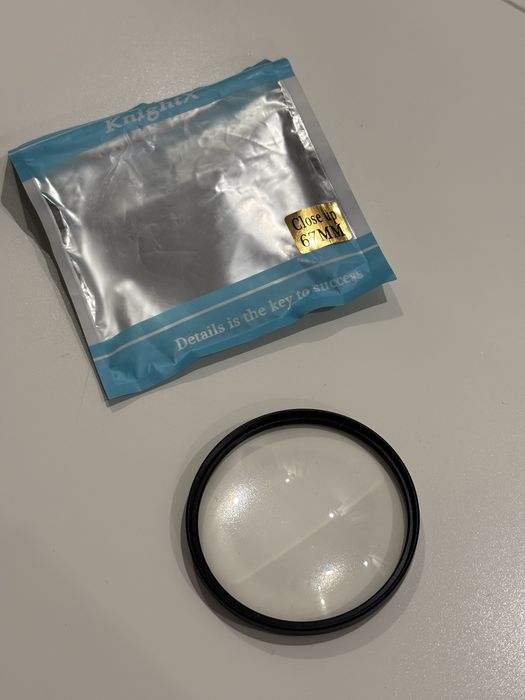 Filtr do aparatu 67mm macro