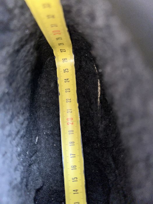 Ботинки нубук\шерсть