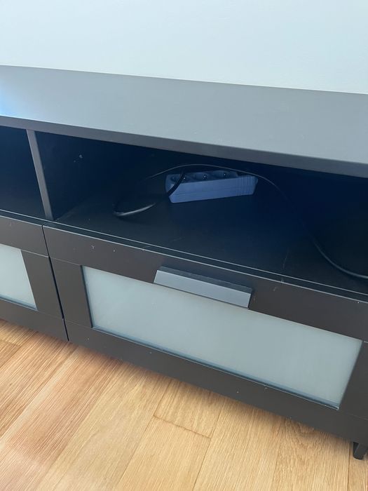Móvel TV IKEA Brimnes preto