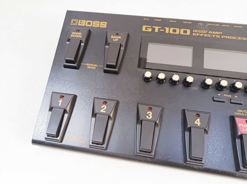 Pedaleira Boss GT-100