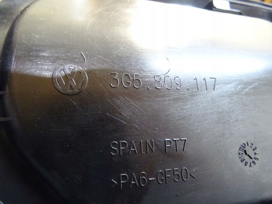 wlew paliwa korek oryginał 3g9809117 vw passat b8