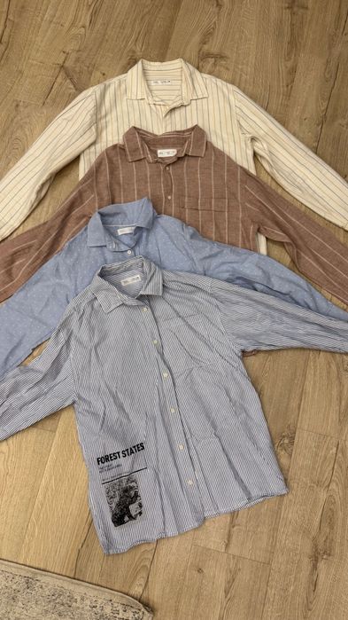Рубашки Zara на хлопчика 134-164 в ідеальному стані. Рубашки для мальчика Zara 164