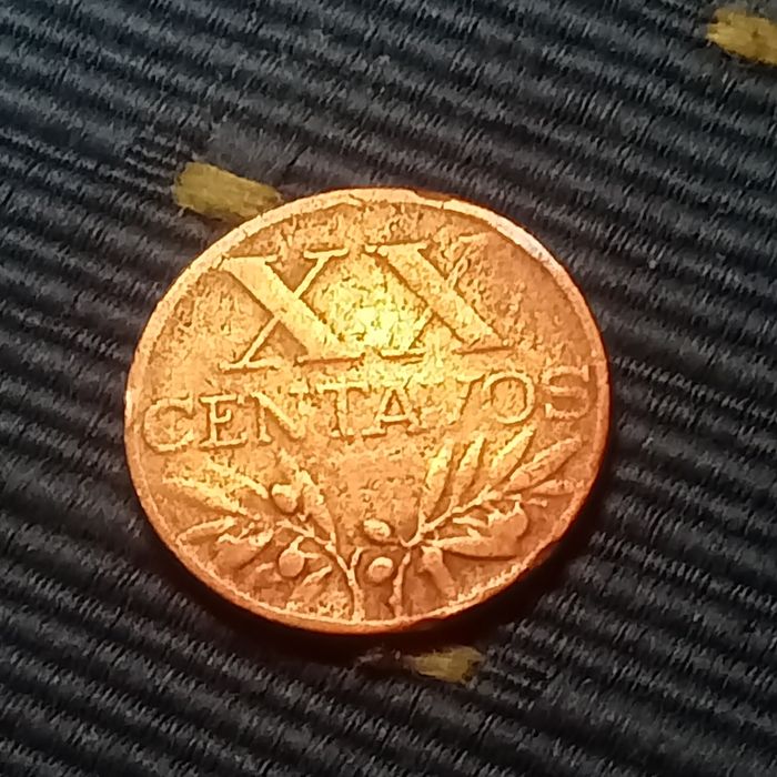 moeda xx centavos 1959 bronze
