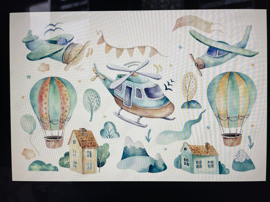 Naklejka, naklejki na ścianę