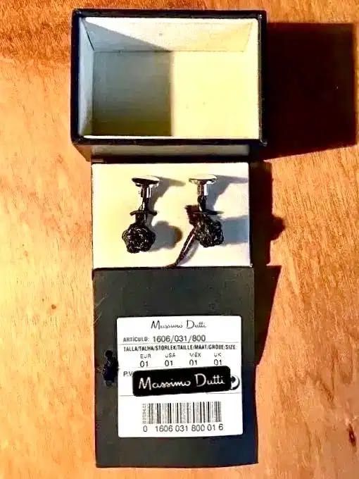 MASSIMO DUTTI - botões de punho - nunca foram usados