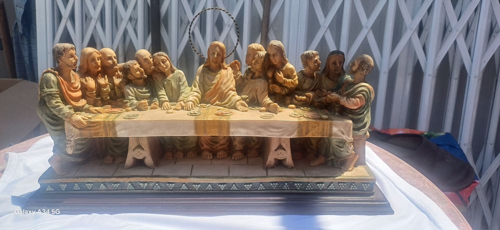 Escultura ultima ceia