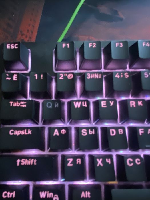 Продам клавиатуру Hator rockfall 2 mecha tkl