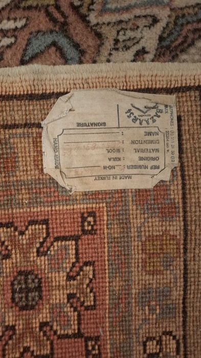 RARIDADE! Tapete turco KULA - Bazar 54 Istambul - Belíssimo