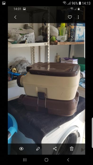 Caxete portatil para autocaravana