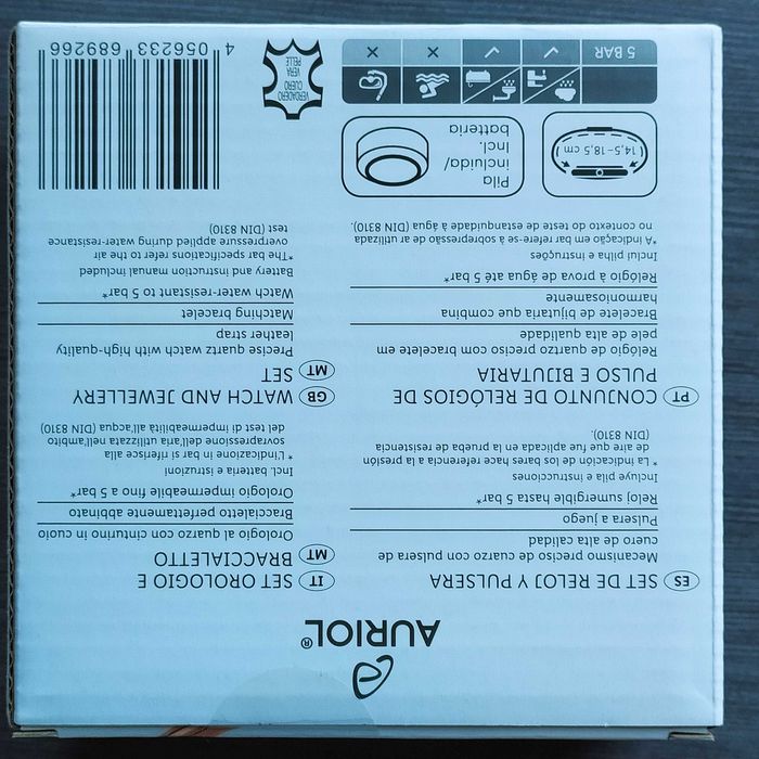 Relógio Auriol para senhora/menina NOVO