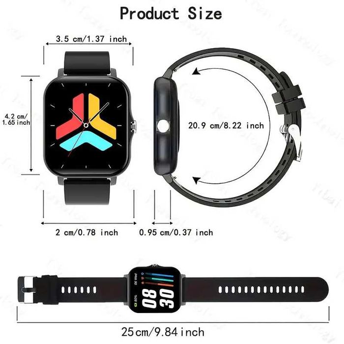 Смарт-годинник у стильному рожевому кольорі, Pink — новий!