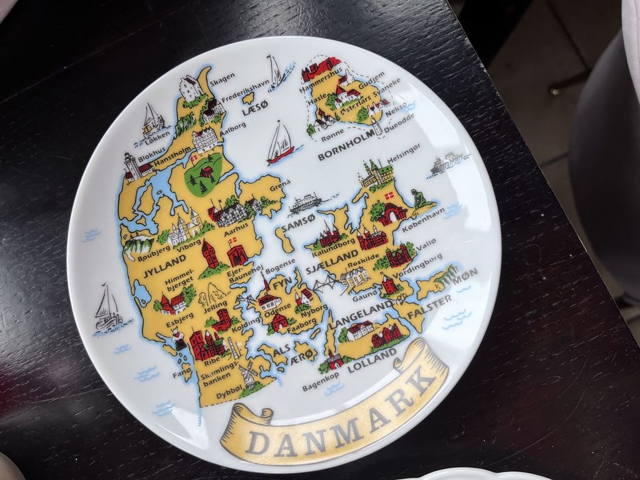 Talerze dekoracyjne porcelana