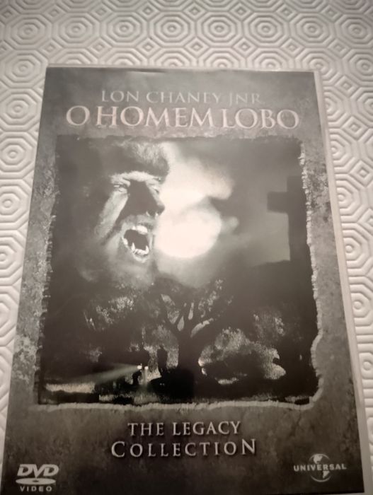 DVD Triplo Filme O Homem Lobo Como Novo