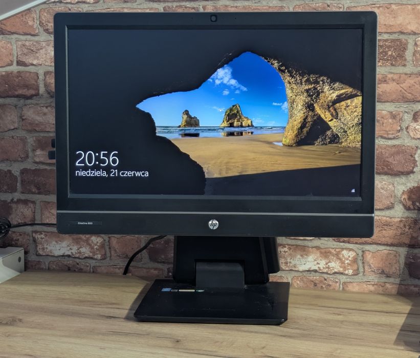 Komputer All in one HP AiO Eliteone 800 G1 i5 8gb 256gb