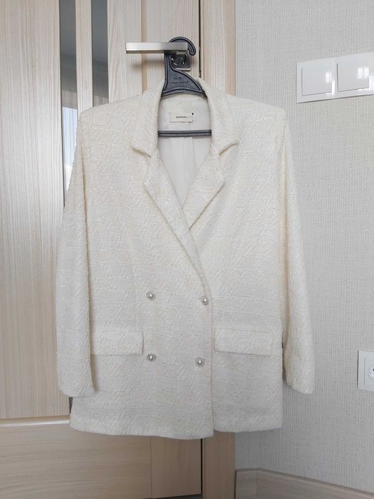 Піджак xs/s Reserved прямий oversize блейзер