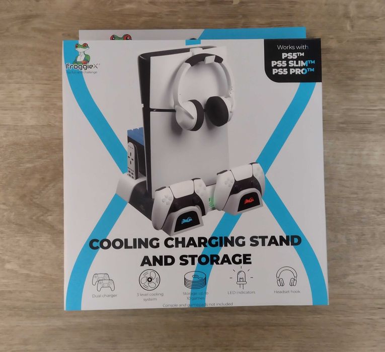 Stacja chłodząca i ładująca do PS5