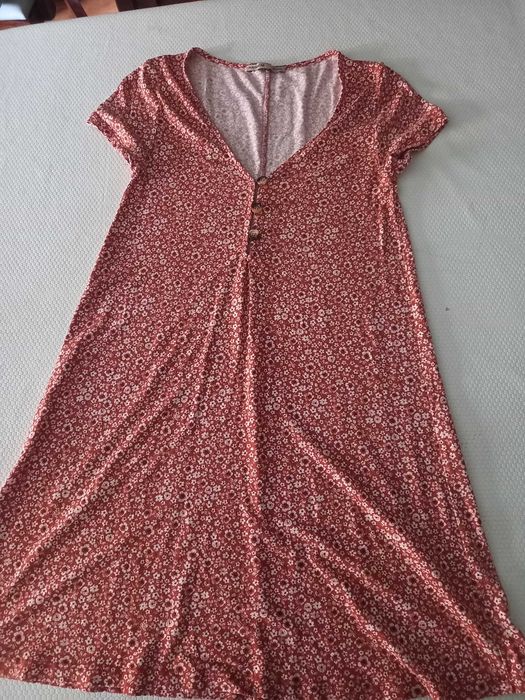 Vestido de verão, Pull & Bear, Tam S (Portes incluídos)