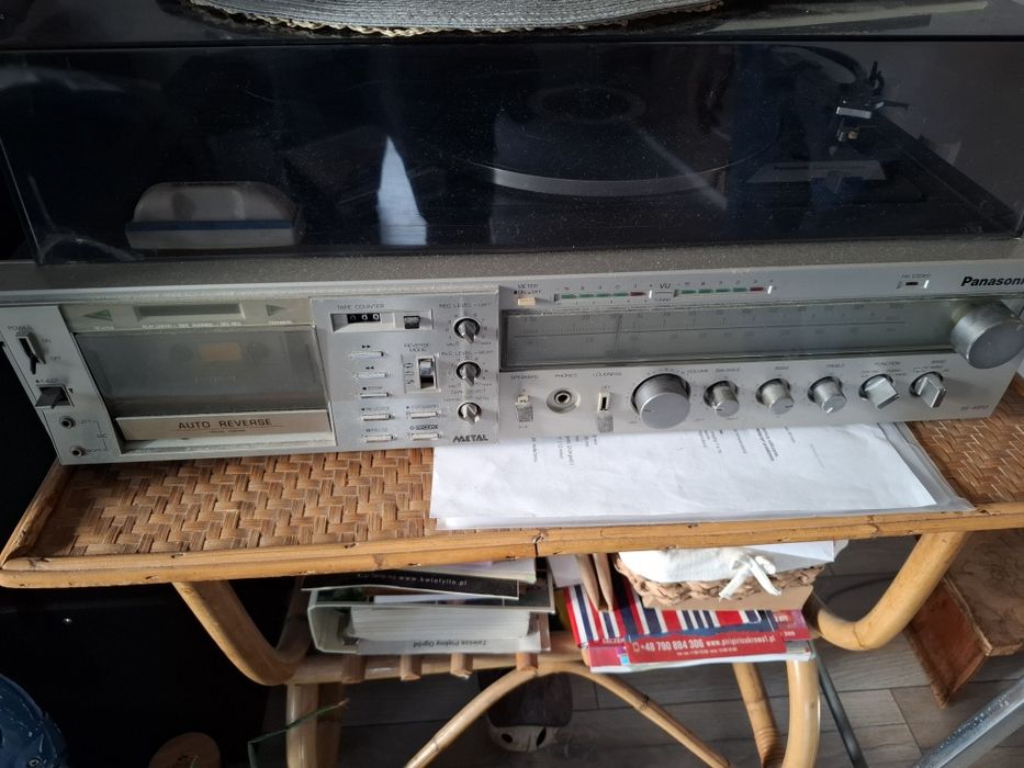 Panasonic se 4910 radio plus gramofon plus kaseta