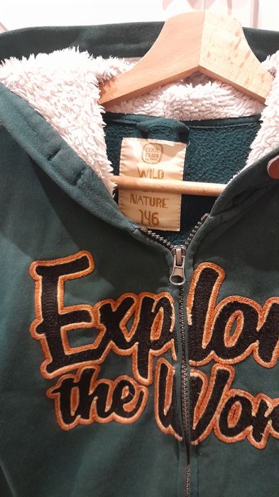 Bluza chłopięcą zielona Cool Club 146cm