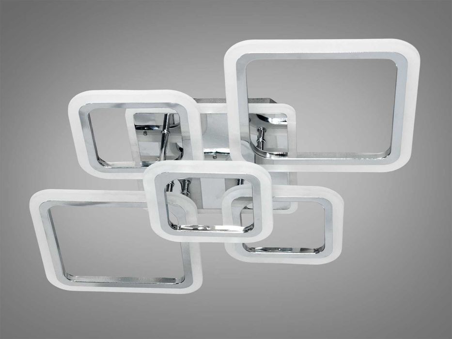 Світлодіодна люстра смарт світильник з пультом, 80W