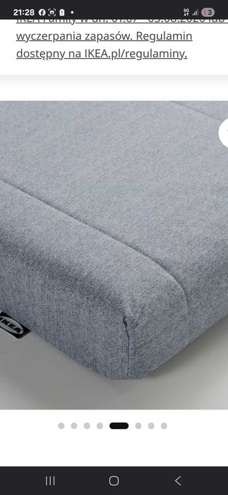 Materac 140x200 ikea nowy