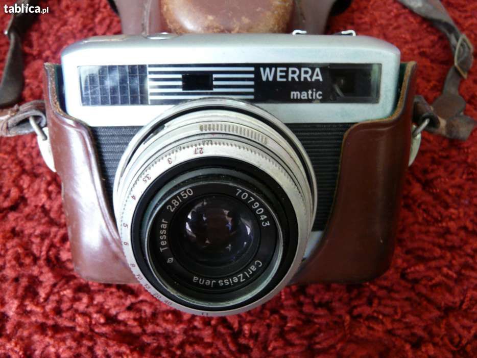 Zabytek, dla kolekcjonera Aparat WERRA MATIC Carl Zeiss werramatic