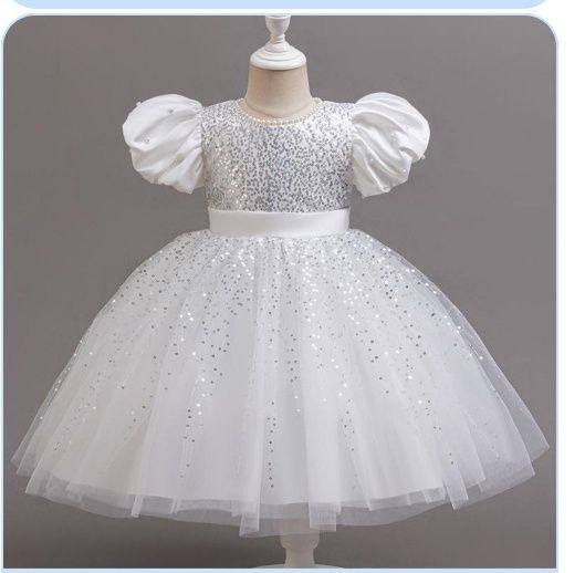 Сукня сніжинка з обручем