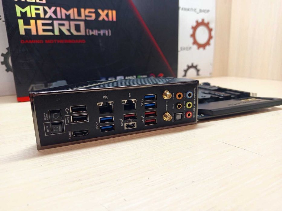 Материнська плата Asus ROG Maximus XII Hero (Wi-Fi) (s1200, Intel Z490, PCI-Ex16)