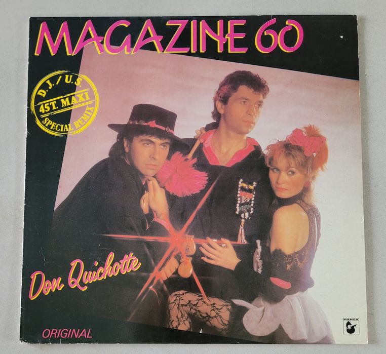 Magazine 60 - Don Quichotte (D.J / US Special Remix) Maxi Singiel 12"