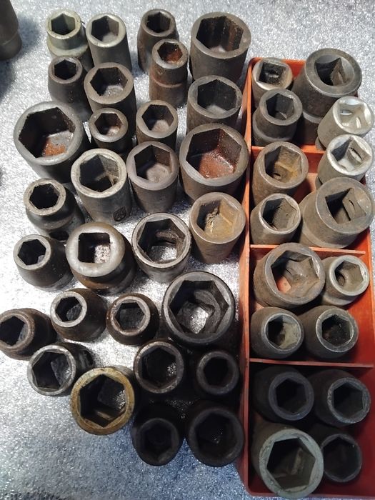 Набор інструмента часів СССР ключі торцові г-образні  головки накидні